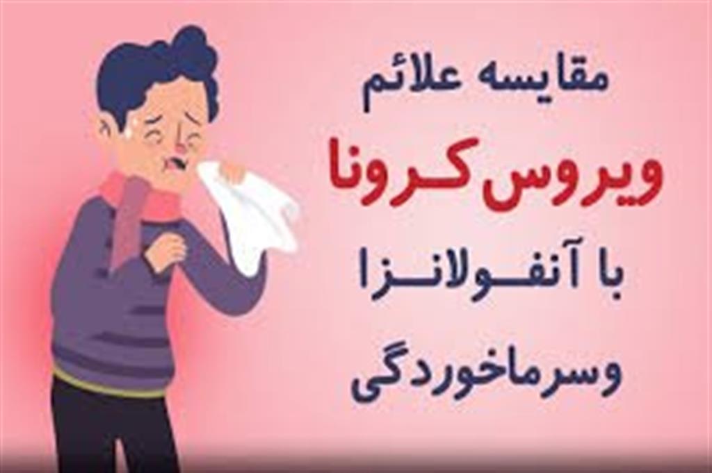 اینفوگرافیک / مقایسه اصلی‌ترین علائم کرونا، آنفلوآنزا و سرماخوردگی