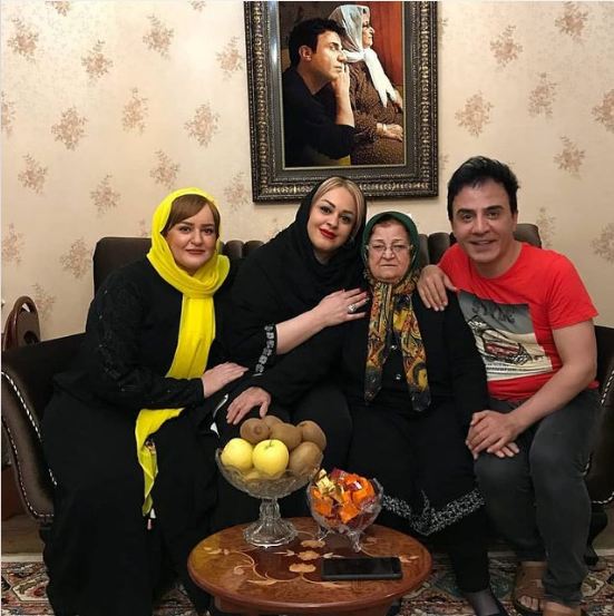 چهره ها/ خواهران نظام دوست در کنار خانواده عموپورنگ