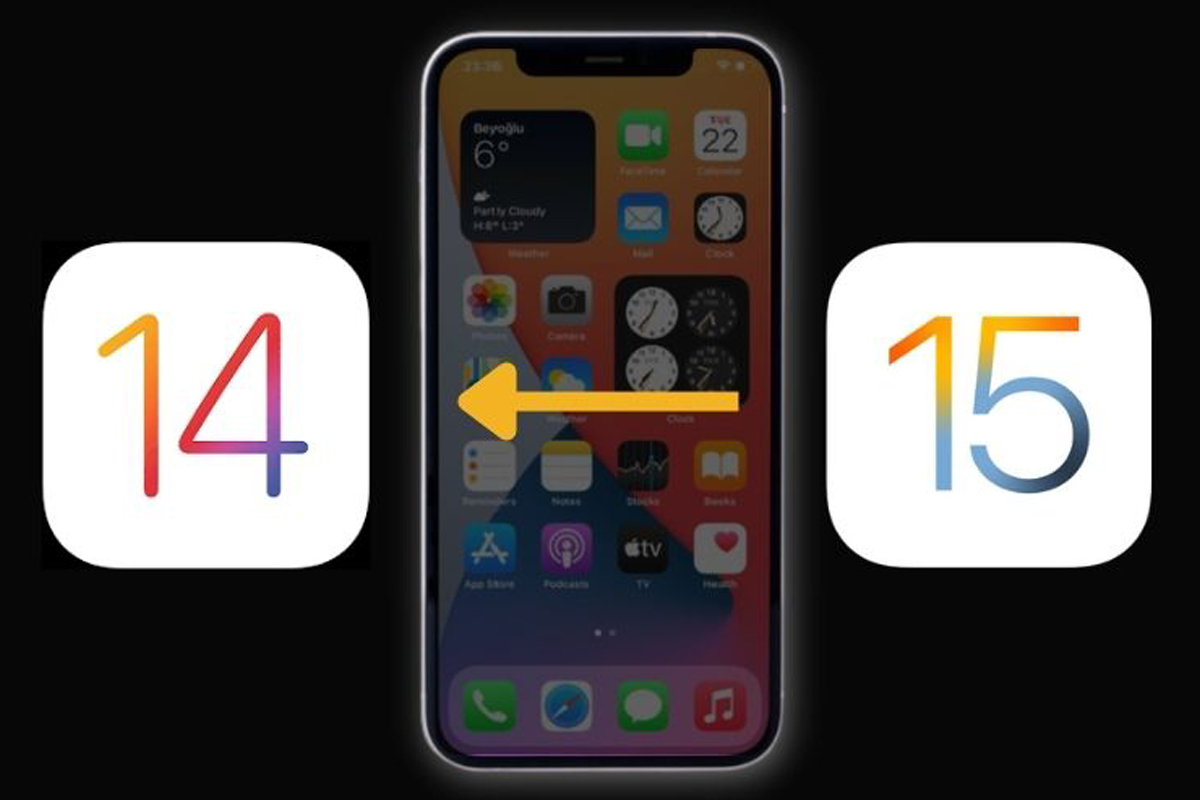 چگونه از نسخه بتای iOS 15 به iOS 14 بازگردیم؟