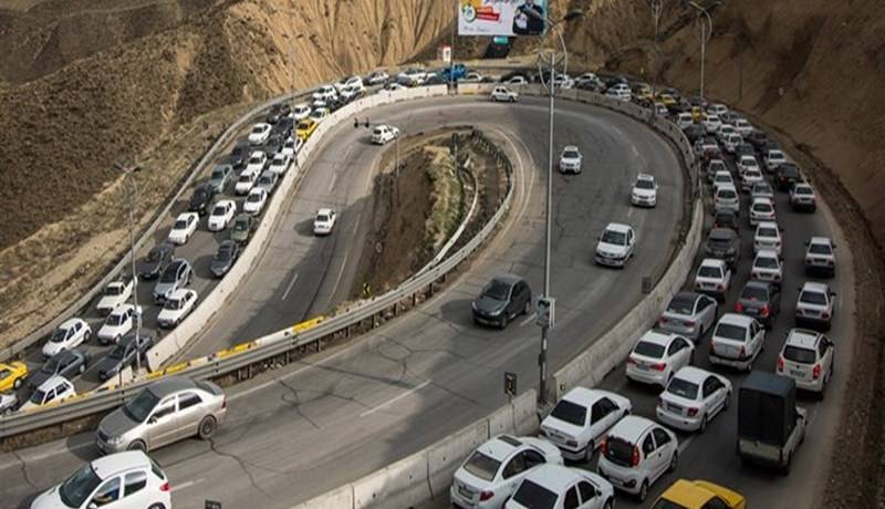 پایان محدودیت تردد در چالوس و هراز؛ برف و باران در جاده‌های ۶ استان