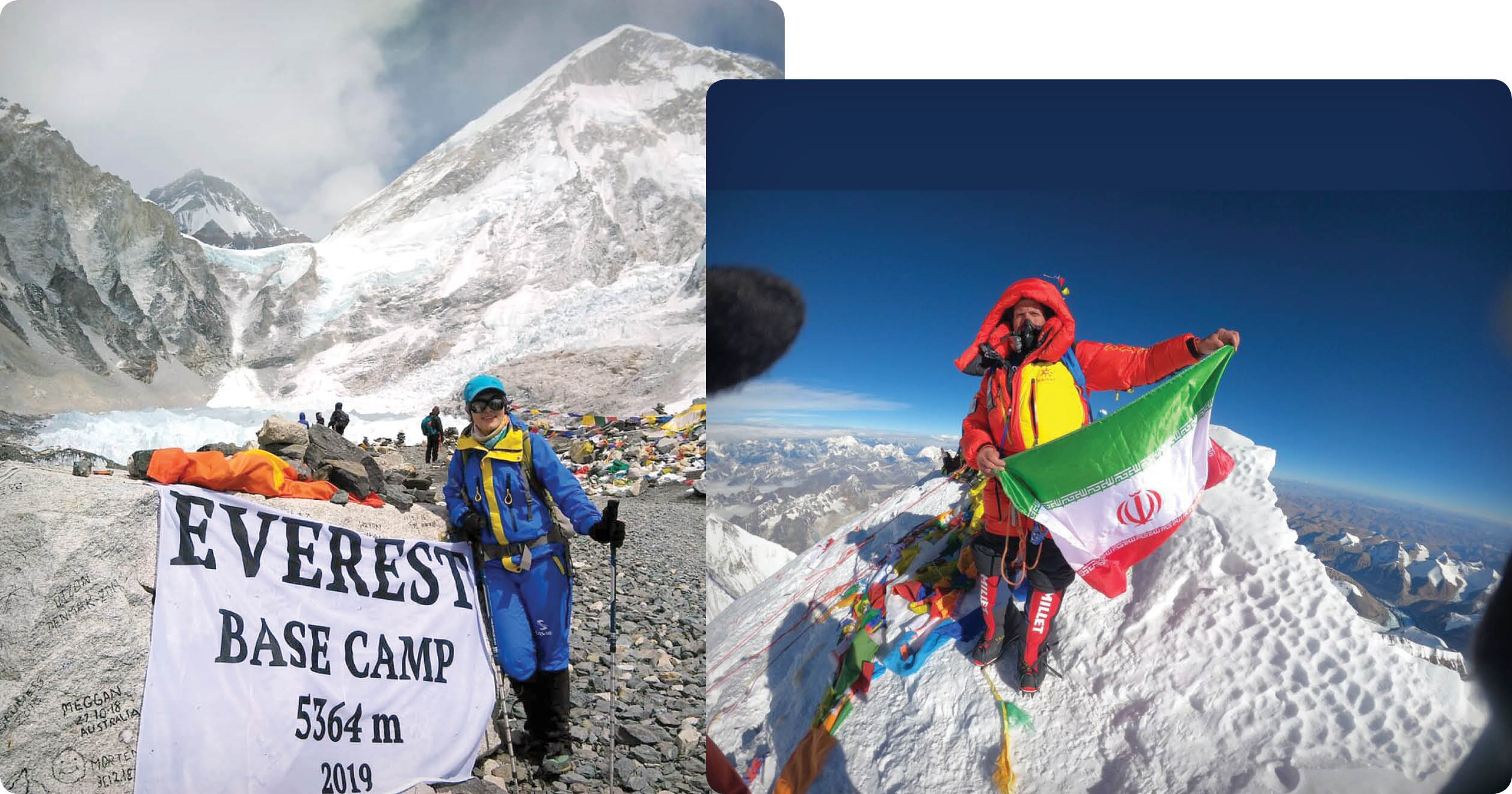 تجربه چهارمین زن تاریخ ساز کوهنوردی کشور از فتح اورست