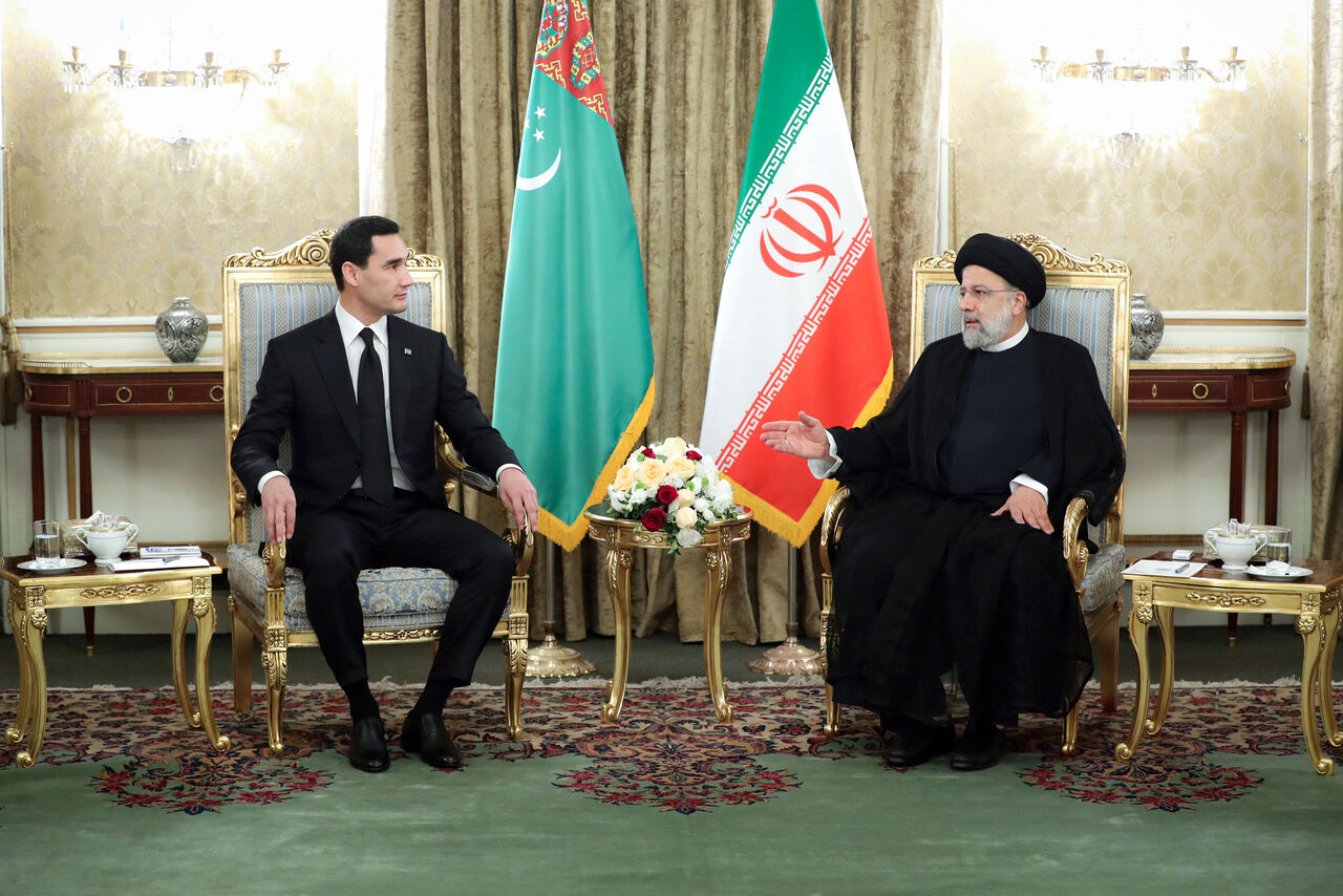 رئیسی: اراده جمهوری اسلامی ایران بر افزایش همکاری‌ها با ترکمنستان در تمامی سطوح است