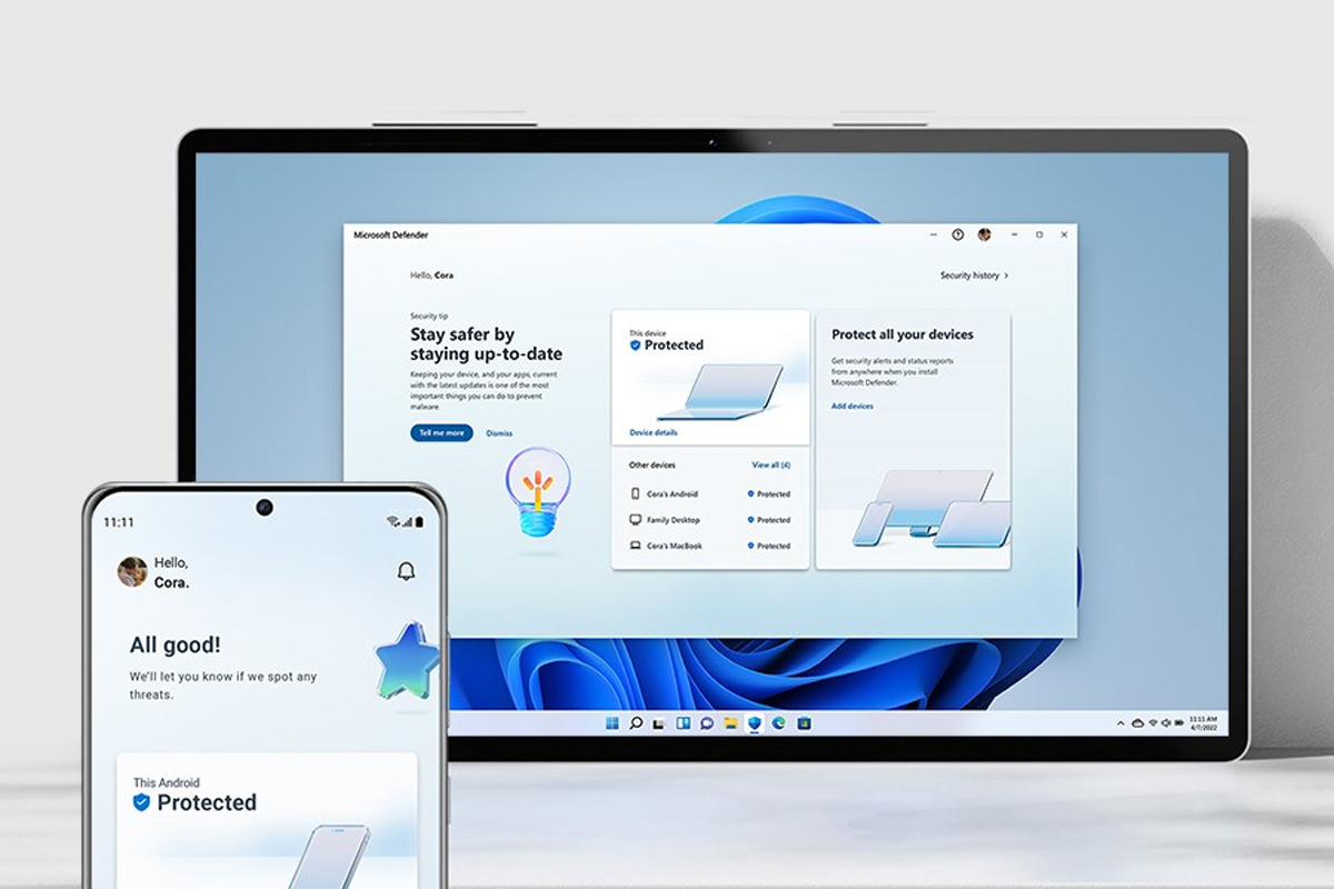 اپلیکیشن Microsoft Defender برای ویندوز، مک، اندروید و iOS منتشر شد