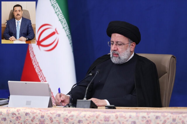 پیام رئیسی به السودانی: ایران در بسط مناسبات برادرانه با عراق از هیچ کوششی فروگذار نخواهد کرد