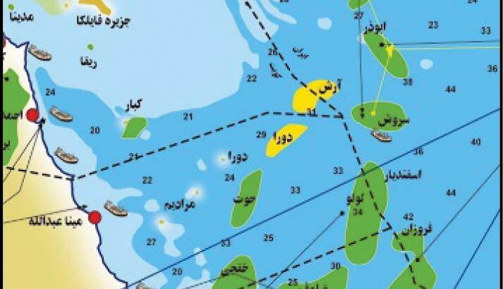 تعیین تکلیف میدان آرش در گروی تعیین خط مرزی