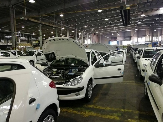 ایران در سکوی چهاردهم تولید خودرو در جهان