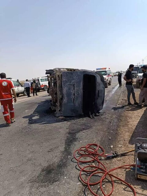 جان‌باختن ۷ زائر ایرانی در سانحه رانندگی در عراق