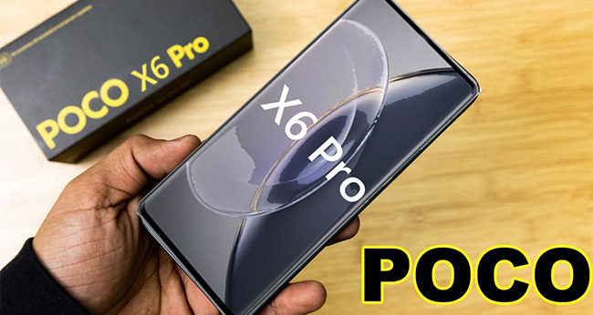 گوشی جذاب POCO X6 Pro از راه رسید