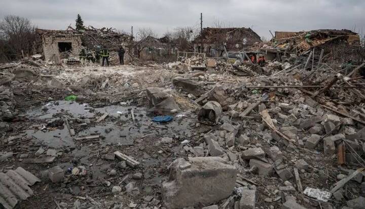 حمله موشکی گسترده روسیه به شهرهای مختلف اوکراین