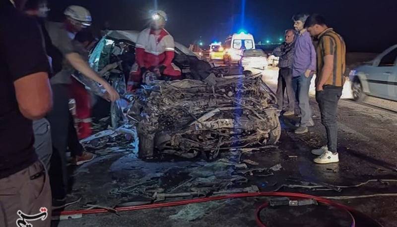 تصادف در محور کرمان ـ چترود ۶ کشته بر جای گذاشت