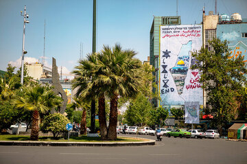 روز نکبت در میدان فلسطین/ عکس